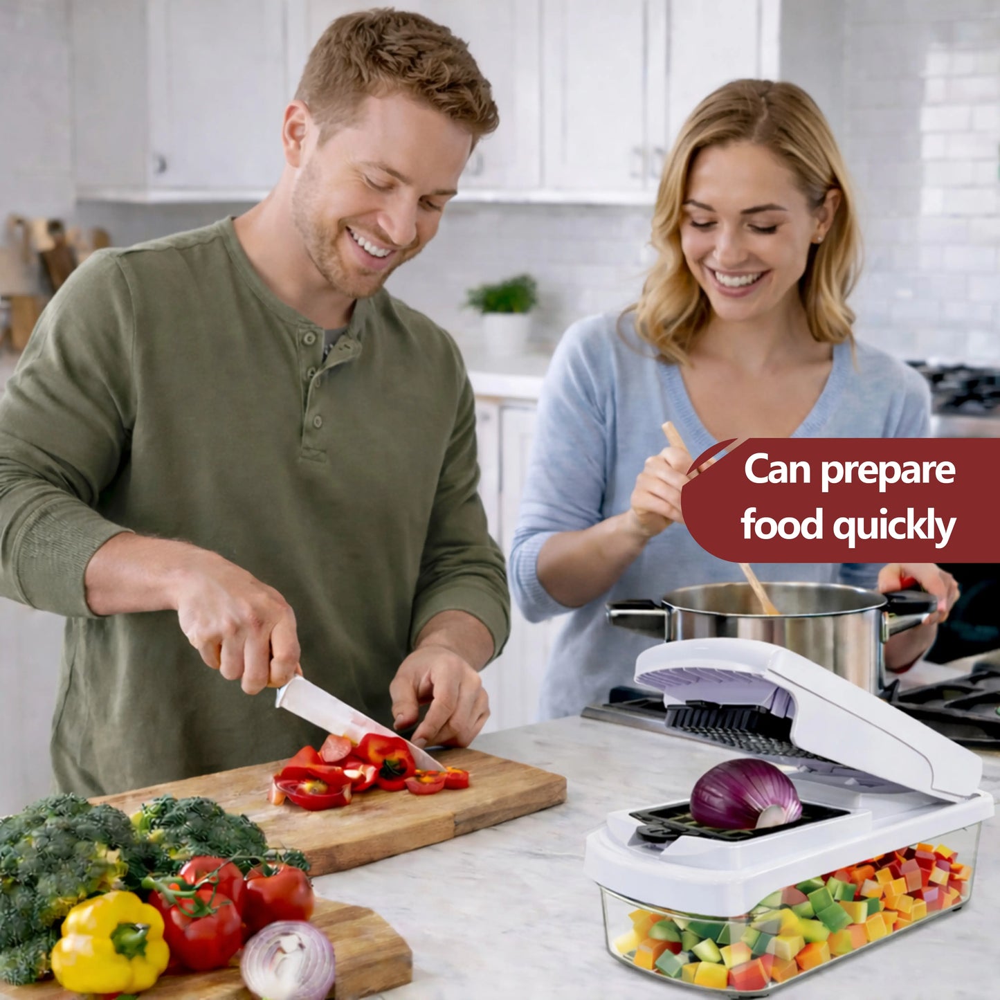 15-in-1 Kitchen Vegetable Chopper